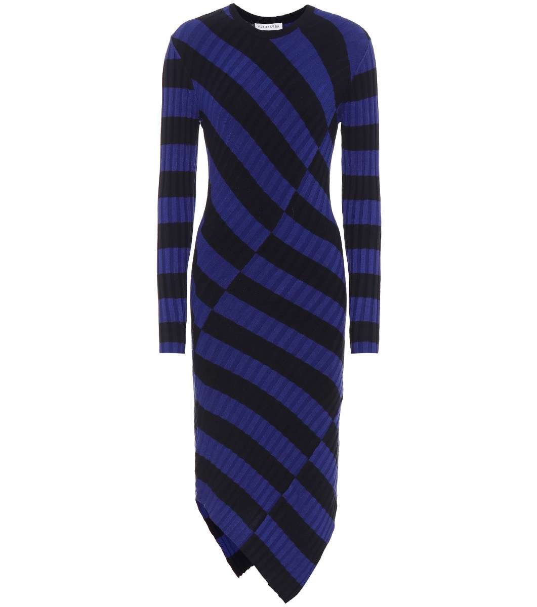 ALTUZARRA Whistler rib-knit dress